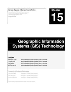 Carcass Disposal: A Comprehensive Review - Geographic Information Systems (GIS) Technology