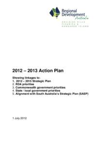 RDA AH F and KI 2012 – 2013 Action Plan