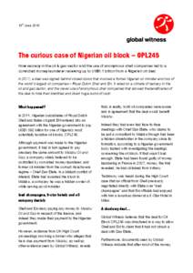 The curious case of Nigerian oil block – OPL245