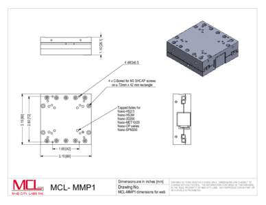 MCL-MMP1 dimensions for web