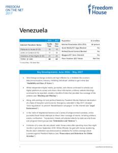 Telecommunications in Venezuela / Internet in Venezuela / CANTV / Business / Economy of Venezuela / Americas / Telesur / Telefnica / Censorship in Venezuela
