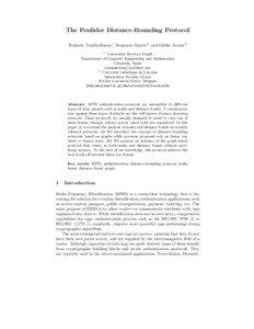 The Poulidor Distance-Bounding Protocol Rolando Trujillo-Rasua1 , Benjamin Martin2 , and Gildas Avoine2 1