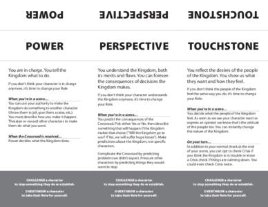 Power  Perspective Touchstone