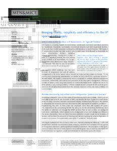 First Choice in IP Address Management  Case Study Bringing clarity, simplicity and efficiency to the IP space at HD Supply