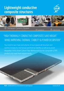Lightweight conductive composite structures Aerospace Systems Division S
