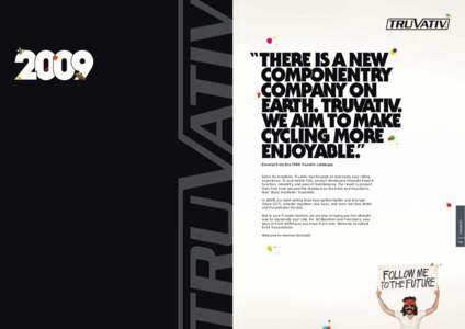 ––Excerpt Excerpt from from the theTruvativ Truvativ catalogue