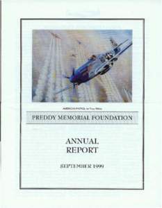 AMERICAN PATROl. by T. O\'  Whi~e PREDDY MEMORIAL FOUNDATION