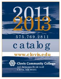 .2811 catalog www.clovis.edu