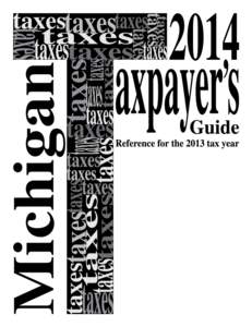 2013 Michigan Individual Income Tax Return MI-1040