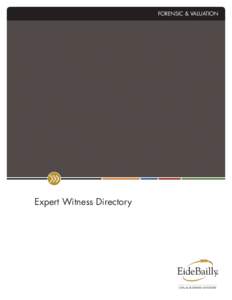 Microsoft Word - Expert Witness Directory.docx