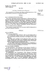 PUBLIC LAW[removed]—DEC. 10, 1991  Public Law[removed]102d Congress  105 STAT. 1631