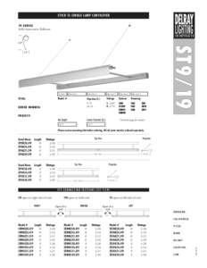 STICK T5 SINGLE LAMP CANTILEVER 19 SERIES Solid Asymmetric Reflector  3.4
