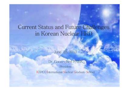 Microsoft PowerPoint - International Ministerial Conference(Park Goon-cherl)_KINGS_Korea.pptx [Read-Only]