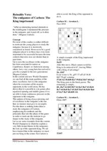 Chess endgames / Chess theory / Politics and sports / Rook and pawn versus rook endgame / World Chess Championship