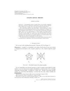 BULLETIN (New Series) OF THE AMERICAN MATHEMATICAL SOCIETY Volume 43, Number 1, Pages 75–86