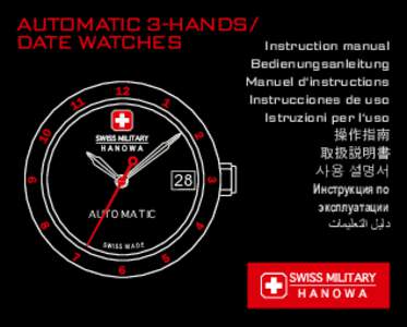 AUTOMATIC 3-HANDS/ DATE WATCHES 28 A UTOMATIC