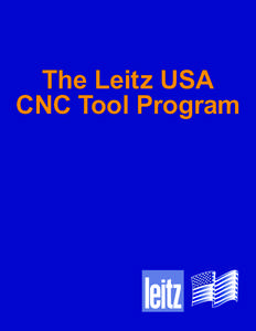 The Leitz USA CNC Tool Program Table of Contents by Material WOOD