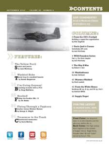 SEPTEMBER 2012  ❯❯ contents VOLUME 35 - NUMBER 6
