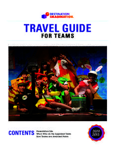 TRAVEL GUIDE FOR TEAMS CONTENTS  Presentation Site