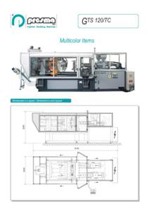 GTS 120/TC  Injection Moulding Machines Multicolor Items