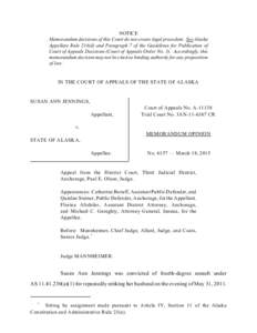 Alaska Court of Appeals MO&J No am-6157