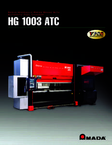 Servo/Hydraulic Press Brake With Automatic Tool Changer HG 1003 ATC  HG 1003 ATC – Press Brake with Automatic Tool Changer