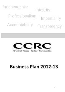 Draft CCRC Business Plan