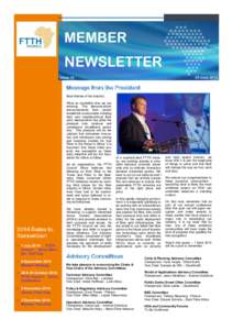 MEMBER NEWSLETTER Volume 1, Issue 1 Newsletter Date