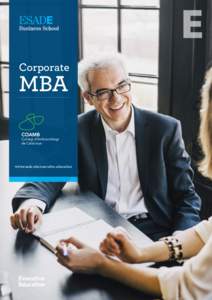 Corporate  MBA www.esade.edu/executive.education