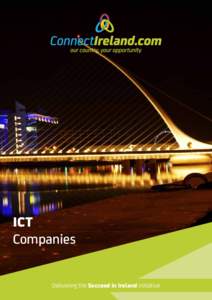 ICT Companies Delivering the Succeed in Ireland initiative 8 of the top 10 ICT companies
