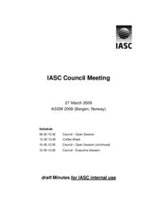 Microsoft Word - IASC_Council_2009_Minutes_internal.doc
