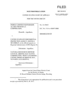 FILED NOT FOR PUBLICATION UNITED STATES COURT OF APPEALS MAYMOLLY C. DWYER, CLERK