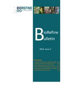 B  ioRefine ulletin  2014, Issue 2