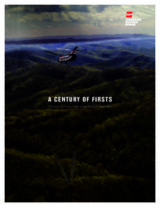 A C E N T U RY O F F I R S T S 2005 American Electric Power Annual Report to Shareholders On the cover: In Wyoming County, W.Va., a Chinook helicopter transports a partially assembled tower for the 90-mile Wyoming  