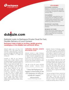 Rackspace Dubizzle Case Study / web pdf
