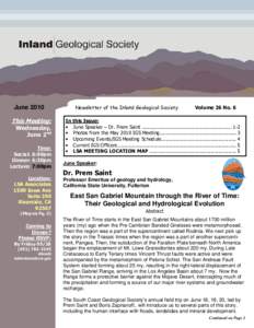 Geography of California / California / Western United States / Angeles National Forest / San Gabriel Mountains / Transverse Ranges / American Association of Petroleum Geologists / Southern California / IGS