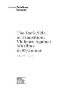 Microsoft WordThe Dark Side of Transition - Violence Against Muslims in Myanmar