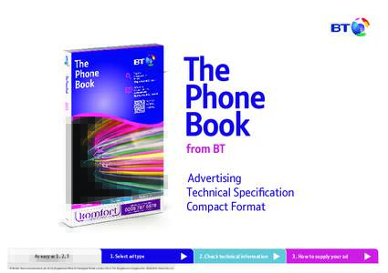 Advertising Technical Speciﬁcation Compact Format As easy as 1, 2, 3