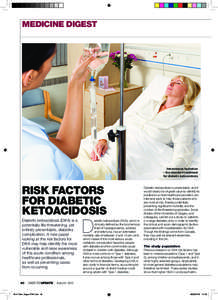 medicine digest  Intravenous hydration – the standard treatment for diabetic ketoacidosis