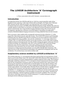 STScI Newsletter Vol. 34 Issue 02  The LUVOIR Architecture 