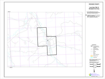 Montana DEQ - Lame Deer PM-10 Nonattainment Area