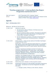 Microsoft Word19_Interreg_BSR_Programme_Conference_2014_Poland_draft agenda_with_names.doc