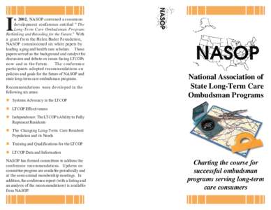 n 2002, NASOP convened a consensus development conference entitled 