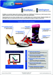 WITH  INTEGRATE ShoeMaker 3D Concept Design & Visualisation