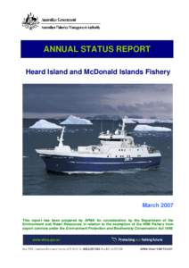 Microsoft Word - Annual Status Report 2007.doc