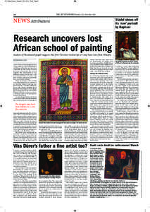 010 News Garima Gospels[removed]:40 Page[removed]THE ART NEWSPAPER Number 252, December 2013