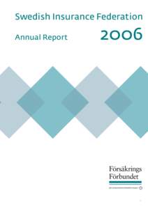 Swedish Insurance Federation Annual Report