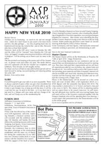 ASP newsletter Jan 2010.indd