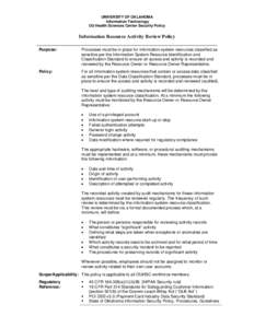 Microsoft Word - Information Resource Activity Review Policy.docx