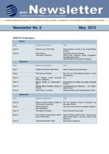 Microsoft Word - SFB_Newsletter_Mai 2012